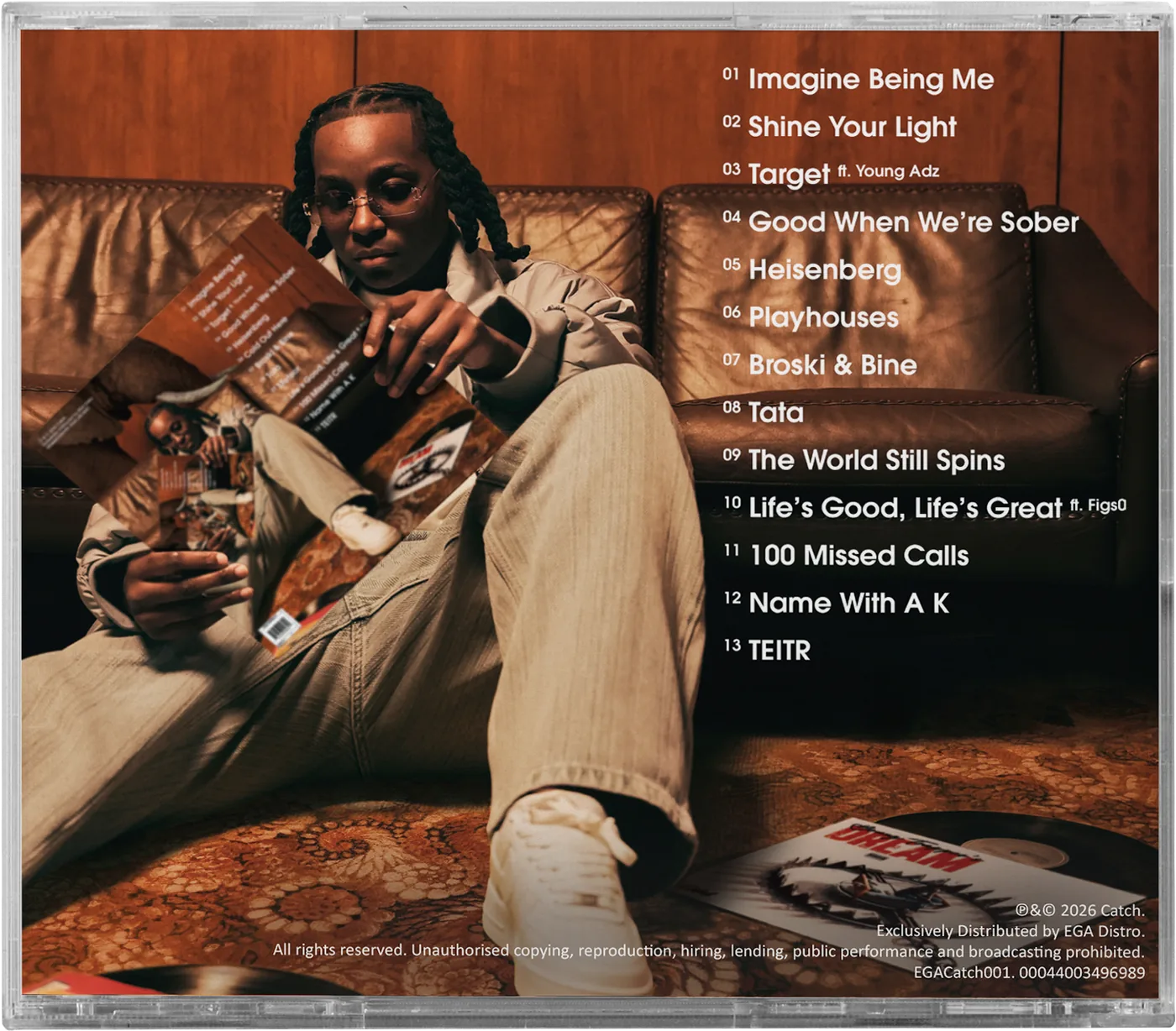 CD case back — tracklist
