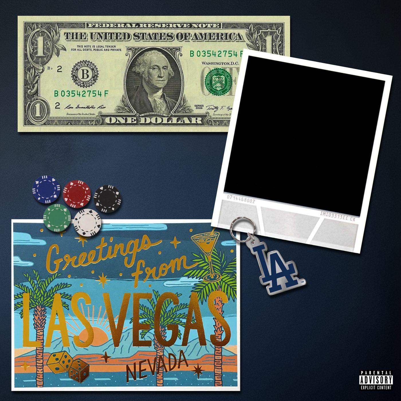 Early rough draft of the singles collage concept