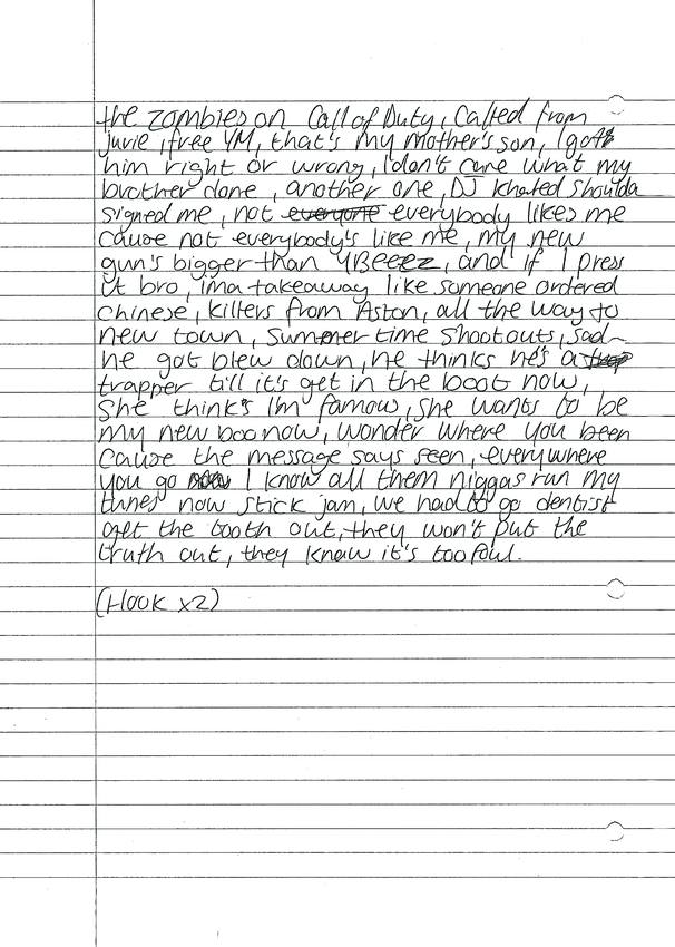Tina&rsquo;s Boy — scanned booklet page